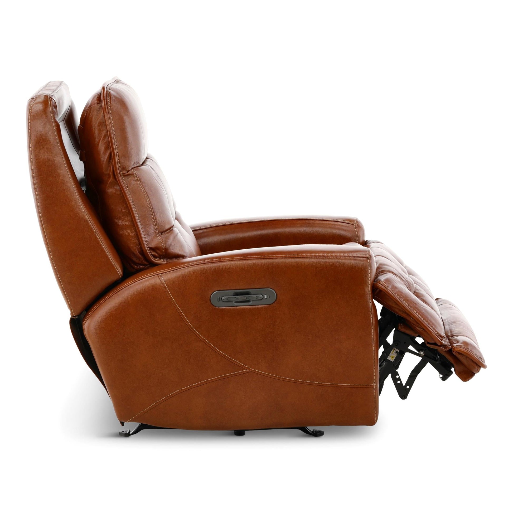 Fresco Leather Power Rocker Recliner