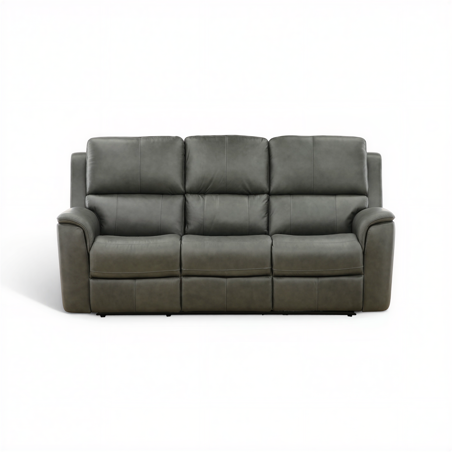 Flexsteel Grayson Leather power Sofa with Drop Down Table