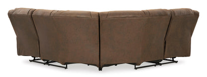 Trail Boys 2-Piece Reclining Sectional