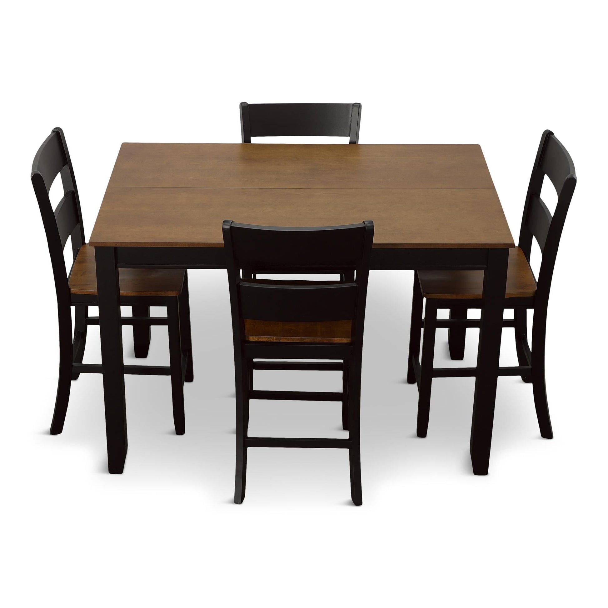 Rowan 5-Piece Counter Dining Set - Black