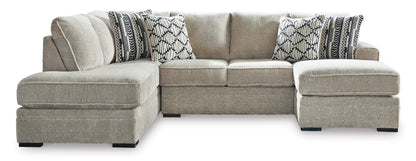 Calnita 2-Piece Sectional with Chaise Left-Facing