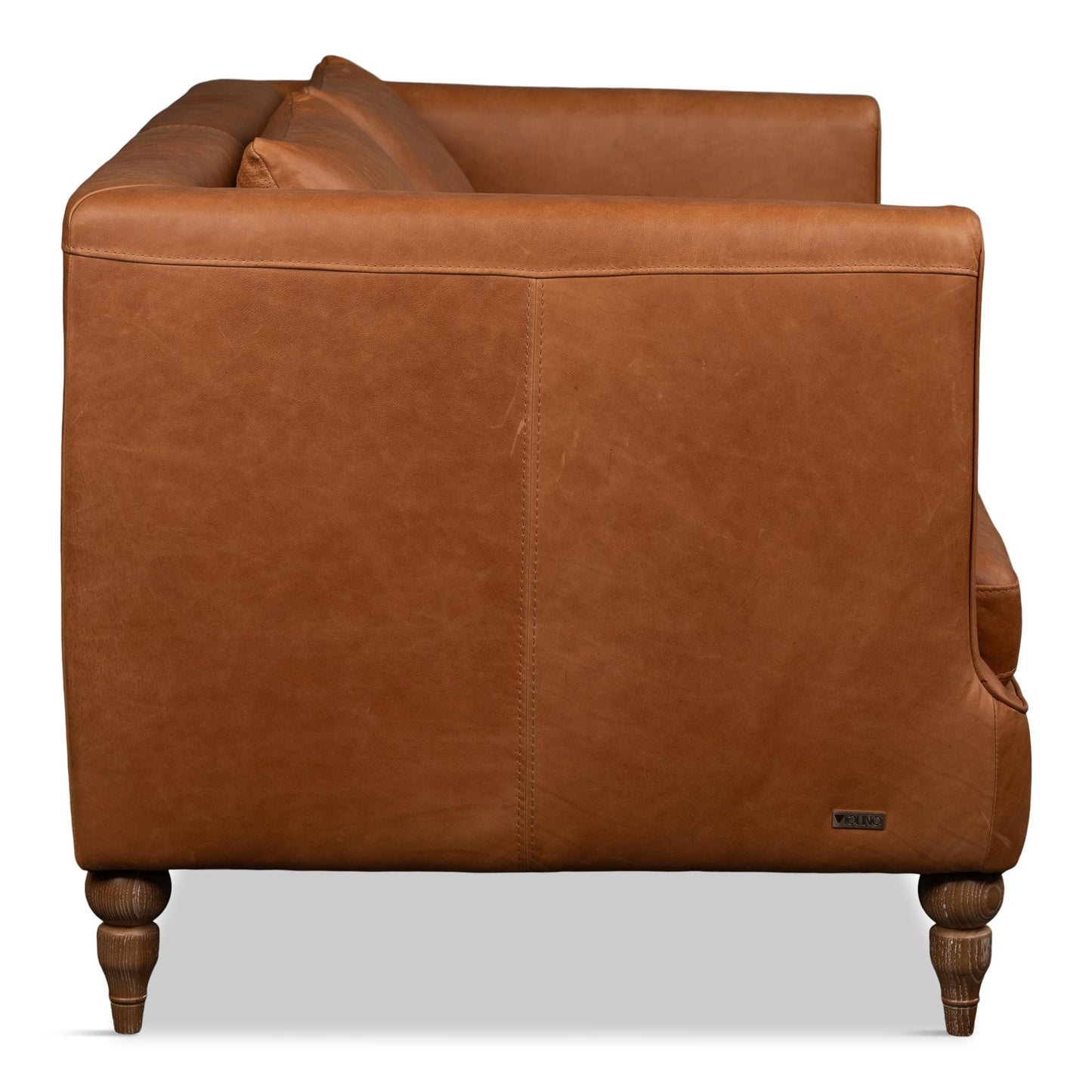 Hoffman Leather Loveseat