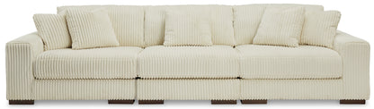 Lindyn 3-Piece Sectional Sofa Ivory