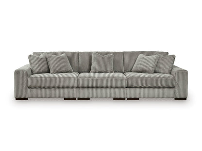 Lindyn 3-Piece Sectional Sofa Fog