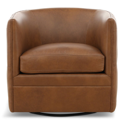 Palazzo Leather Swivel Chair