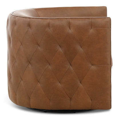 Palazzo Leather Swivel Chair