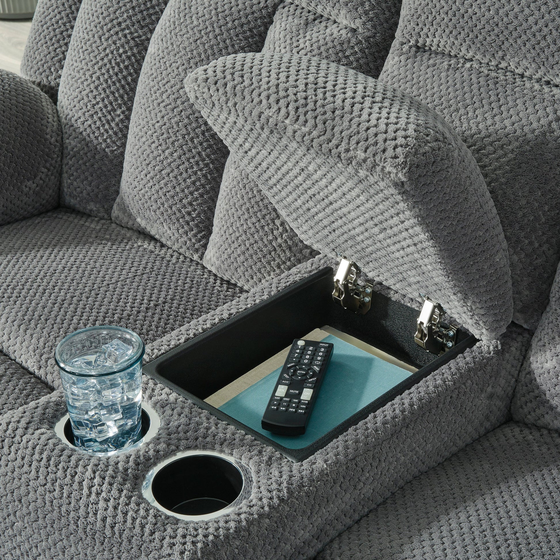 Greely Bend Power Reclining Console Loveseat