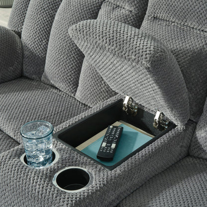 Greely Bend Power Reclining Console Loveseat