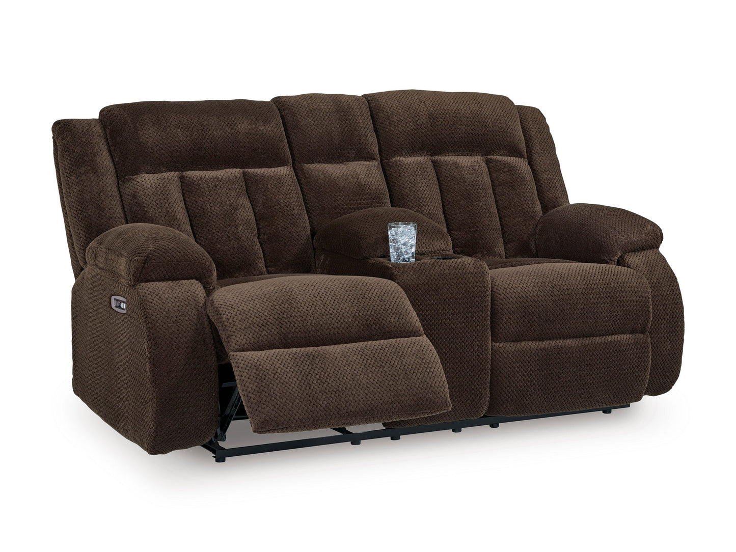 Greely Bend Power Reclining Console Loveseat
