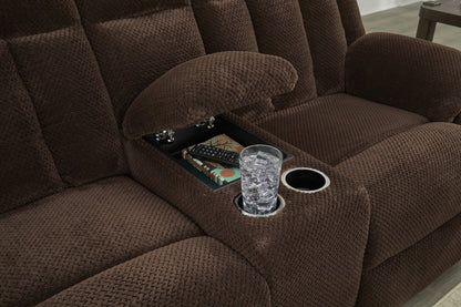 Greely Bend Power Reclining Console Loveseat