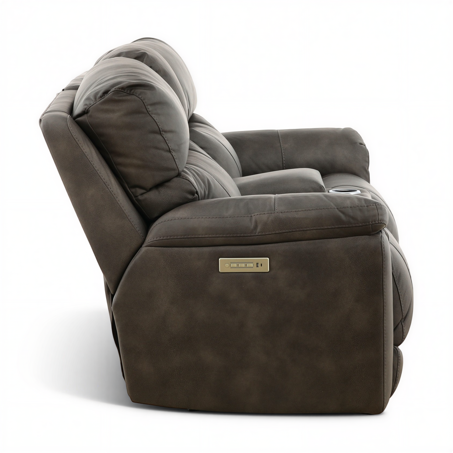 Gale Triple Power Reclining Console Loveseat