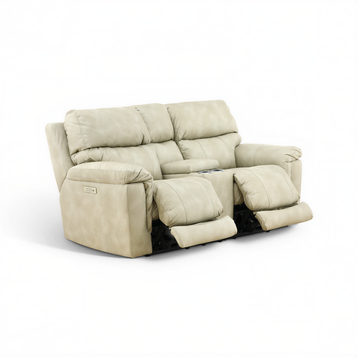 Gale Triple Power Reclining Console Loveseat
