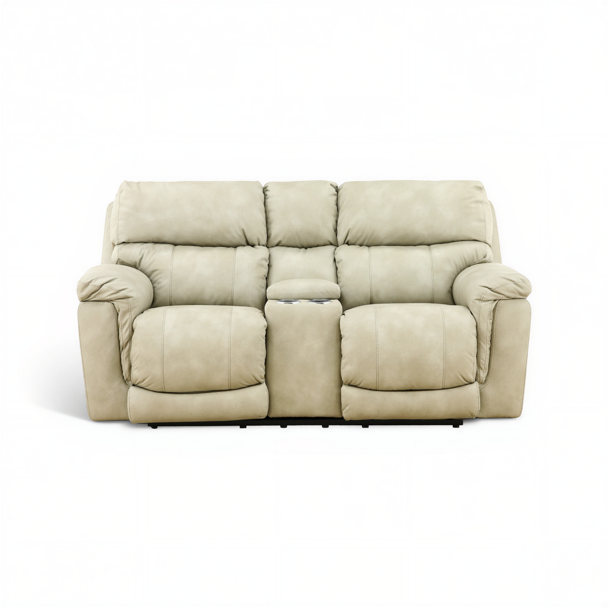 Gale Triple Power Reclining Console Loveseat