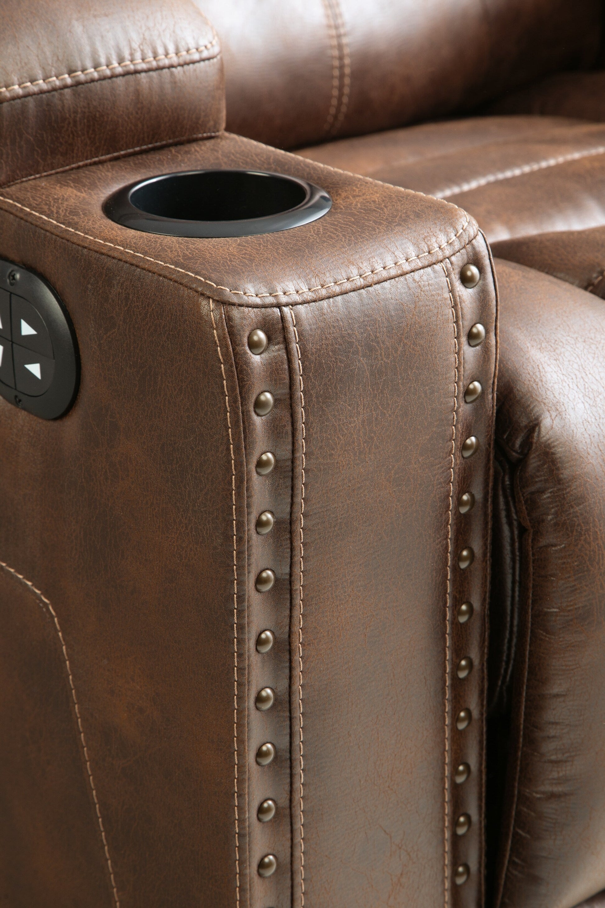 Owner's Box  Power Reclining Loveseat