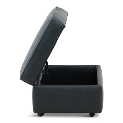 Hargrove Leather Storage Ottoman