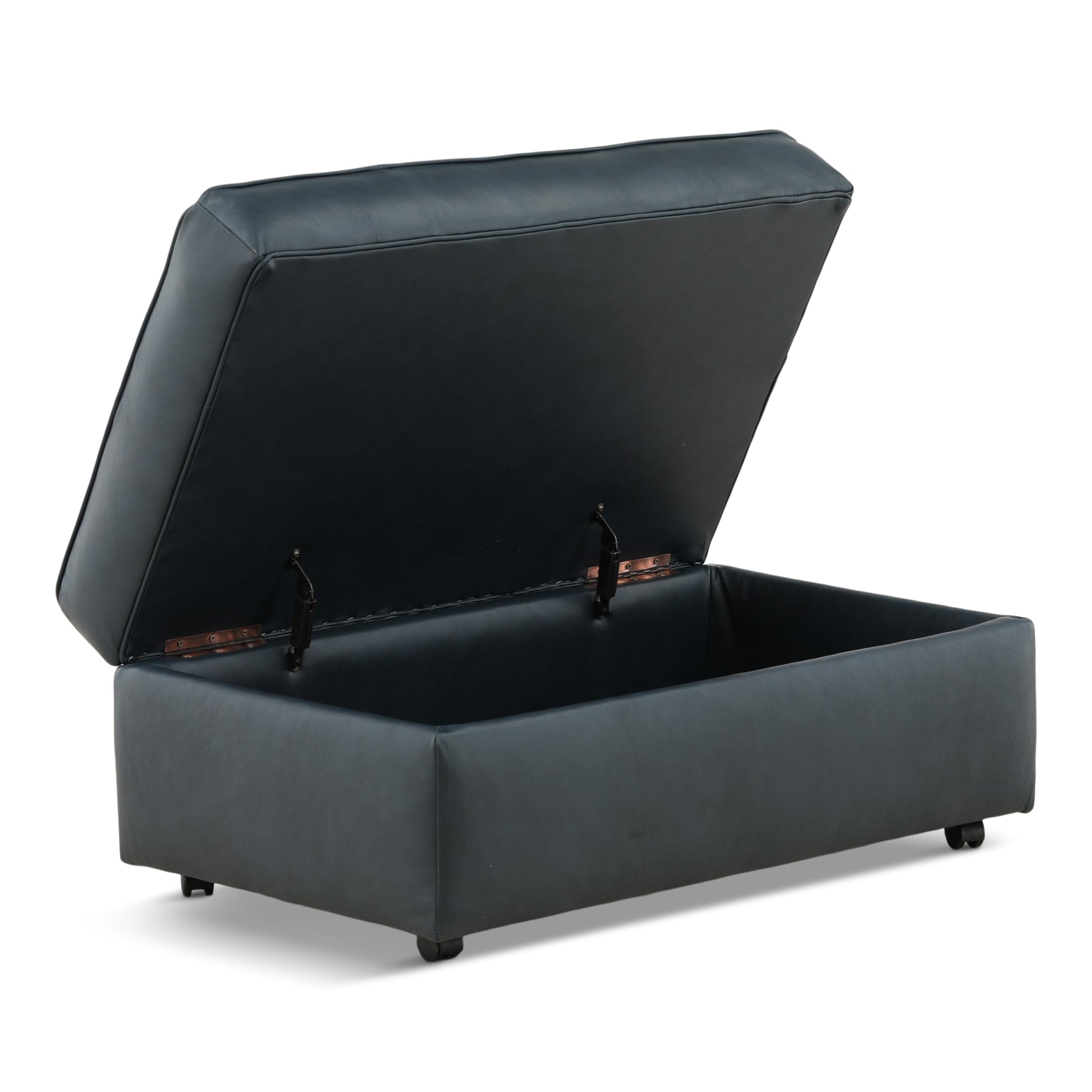 Hargrove Leather Storage Ottoman
