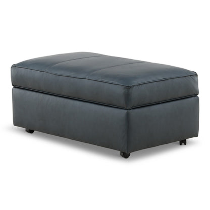 Hargrove Leather Storage Ottoman