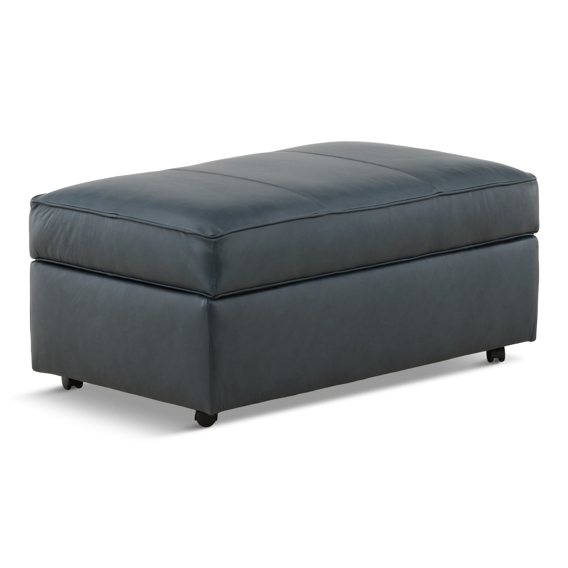Hargrove Leather Storage Ottoman