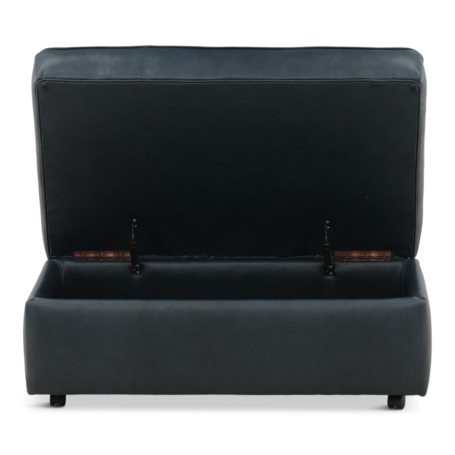 Hargrove Leather Storage Ottoman