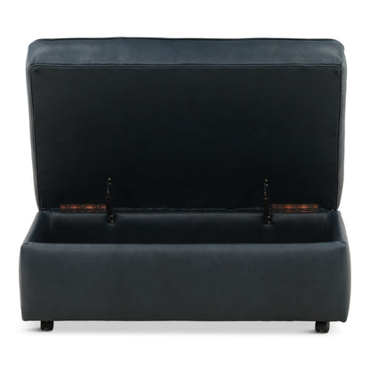 Hargrove Leather Storage Ottoman