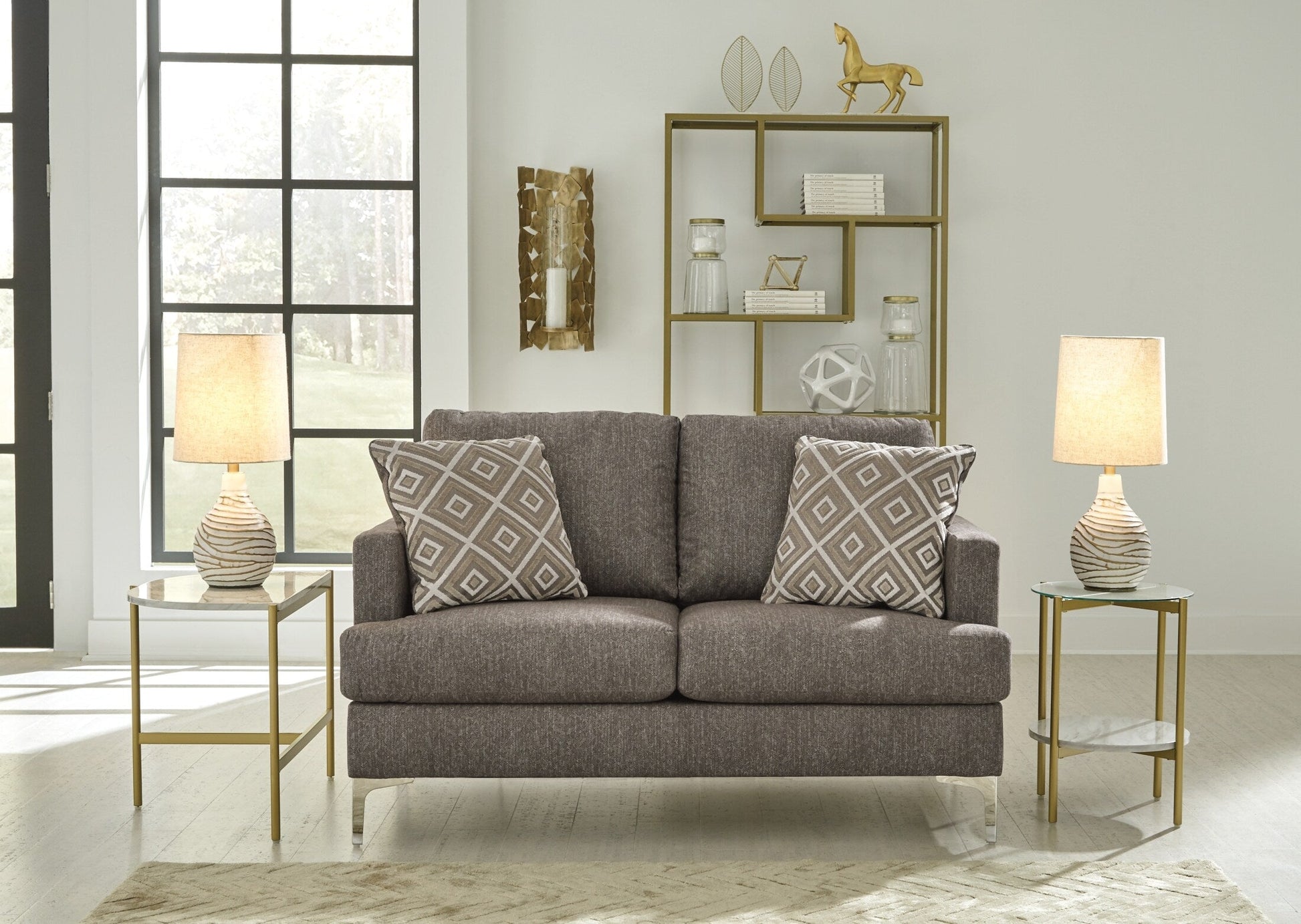 Arcola Ready-To-Assemble Loveseat