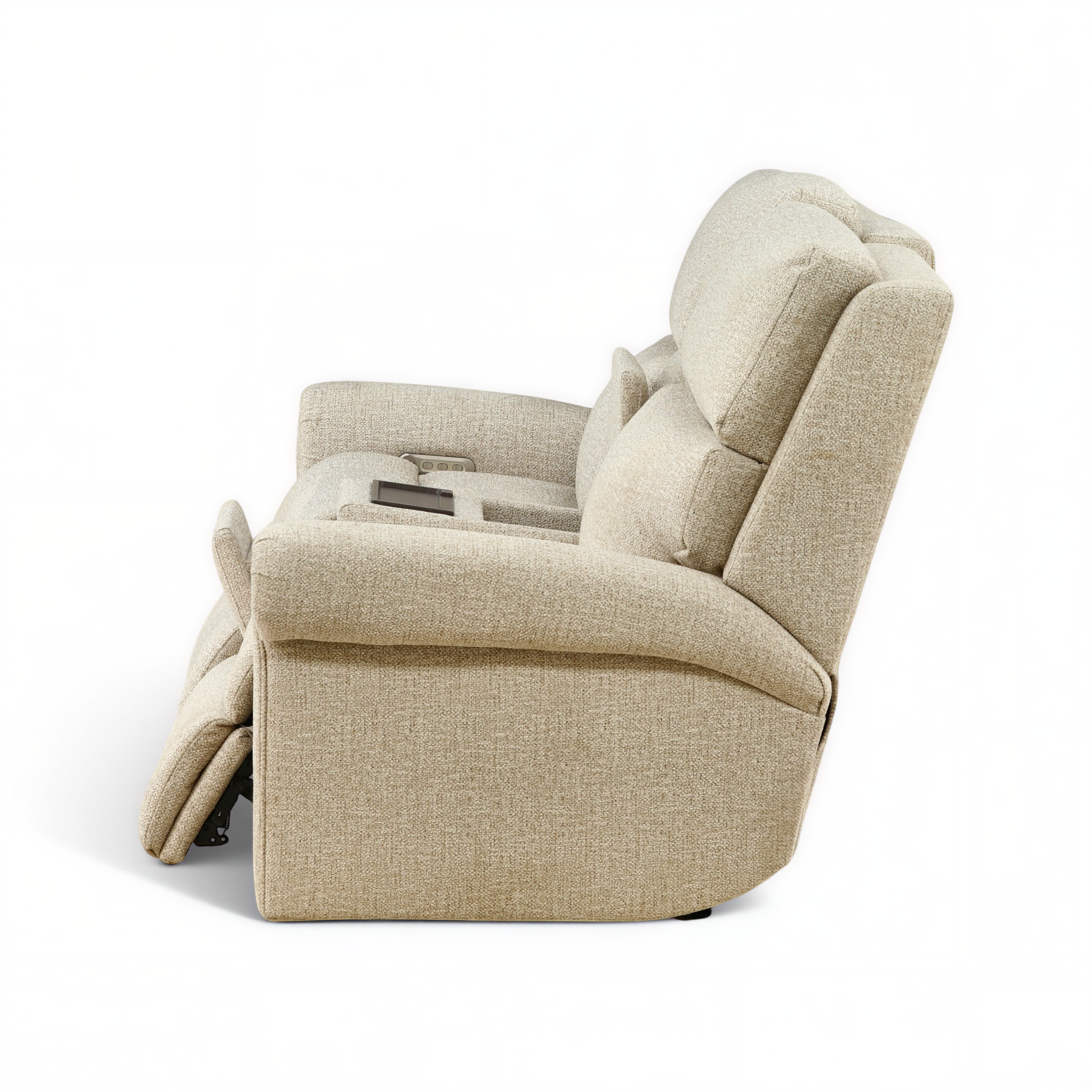 Flexsteel Jetsyn Power Reclining Console Loveseat