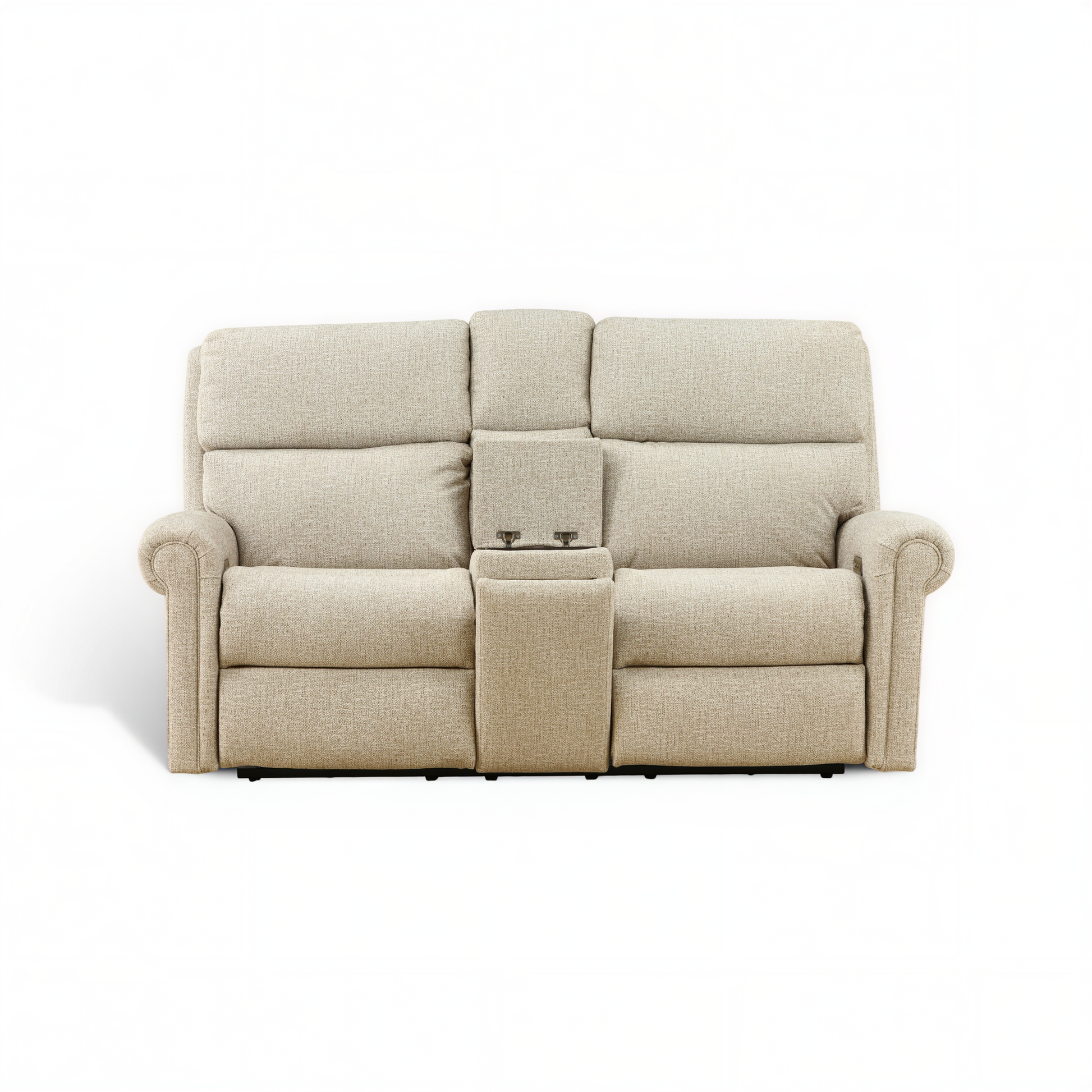 Flexsteel Jetsyn Power Reclining Console Loveseat