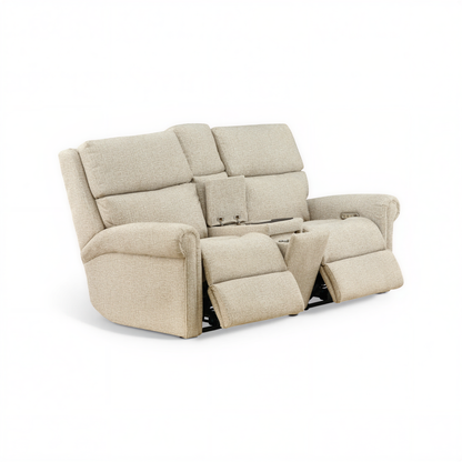 Flexsteel Jetsyn Power Reclining Console Loveseat