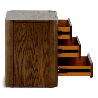 Oslo 3 Drawer Nightstand