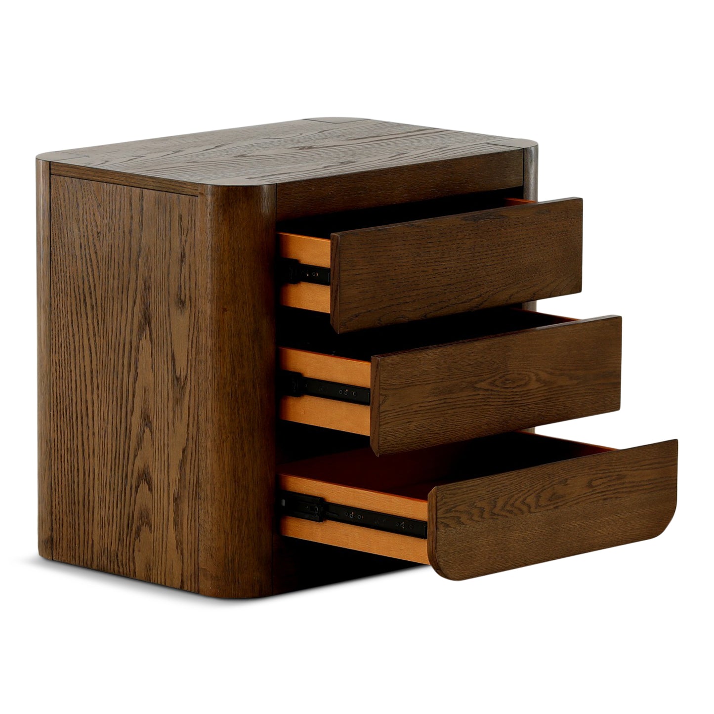 Oslo 3 Drawer Nightstand