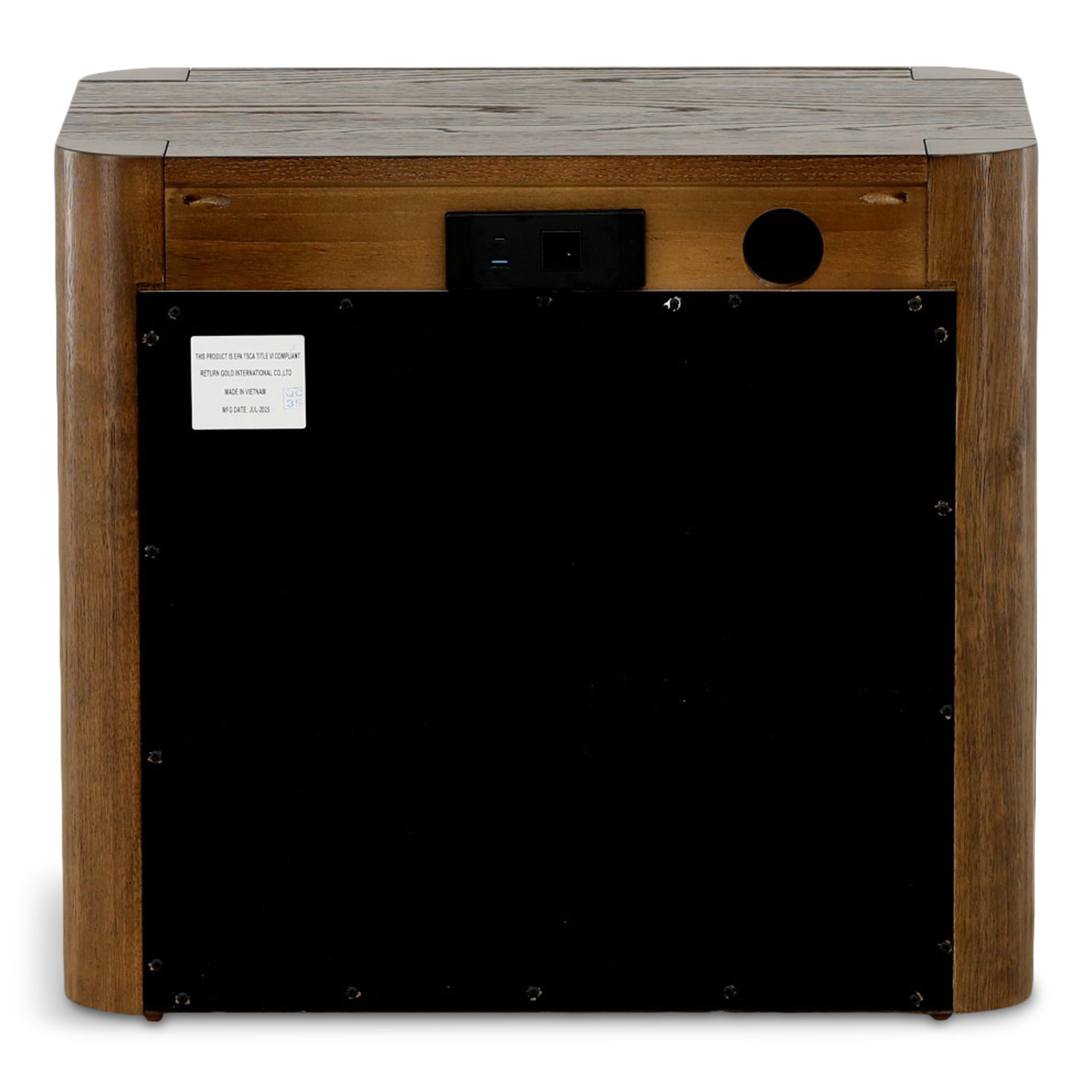 Oslo 3 Drawer Nightstand