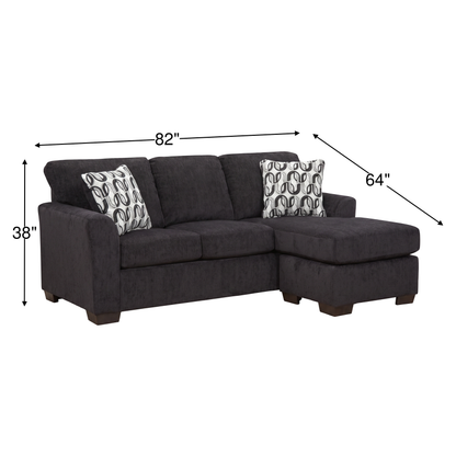 Carrick Queen Sleeper Sofa Chaise