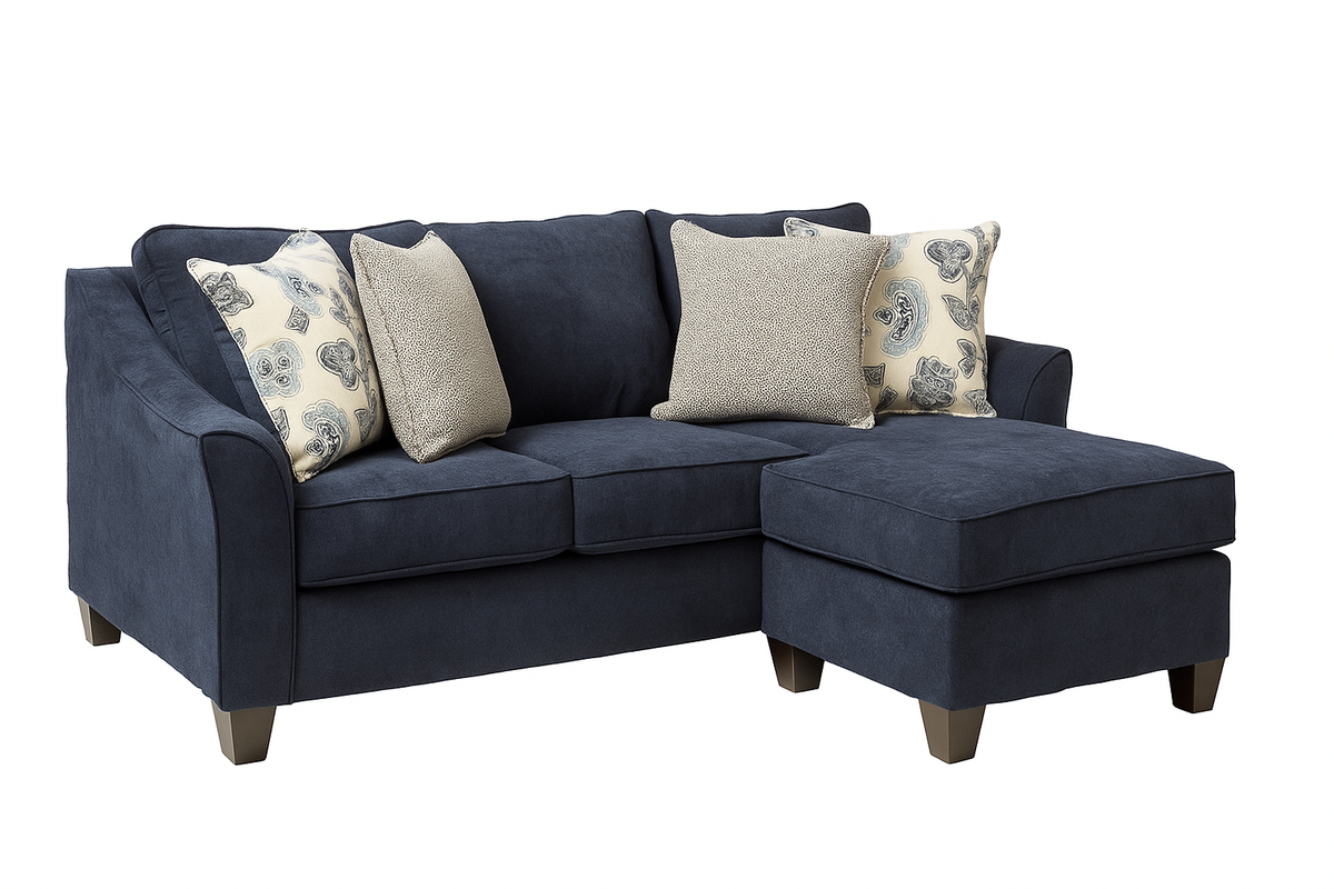 Elandor Reversible Sofa Chaise Navy