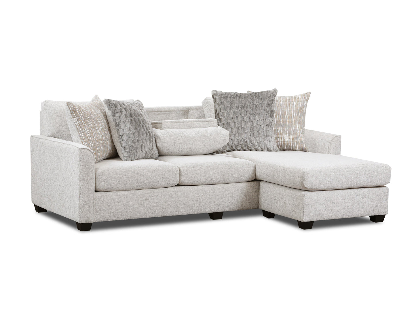 Forte Sofa Chaise with Drop-Down Table