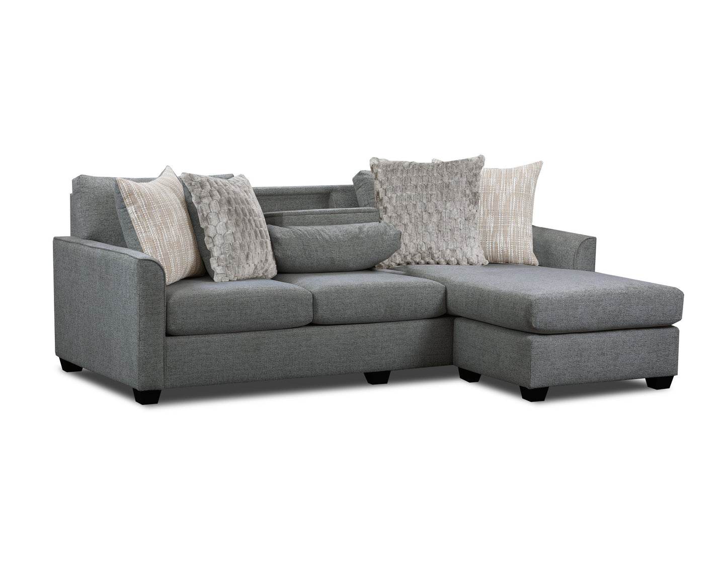 Forte Sofa Chaise with Drop-Down Table
