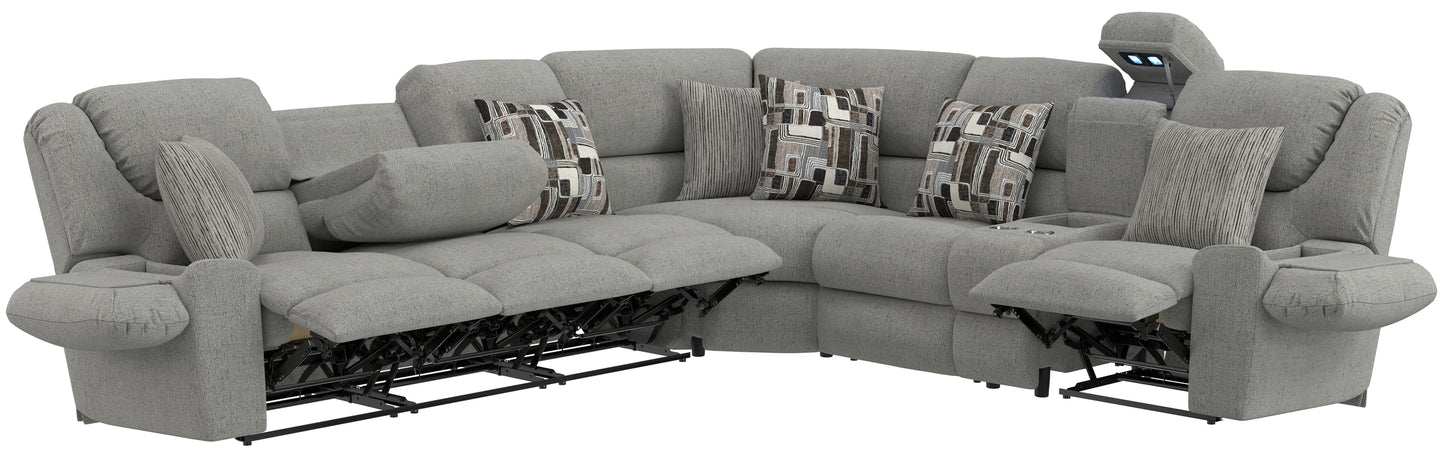 Lowell 3-Piece Reclining Sectional