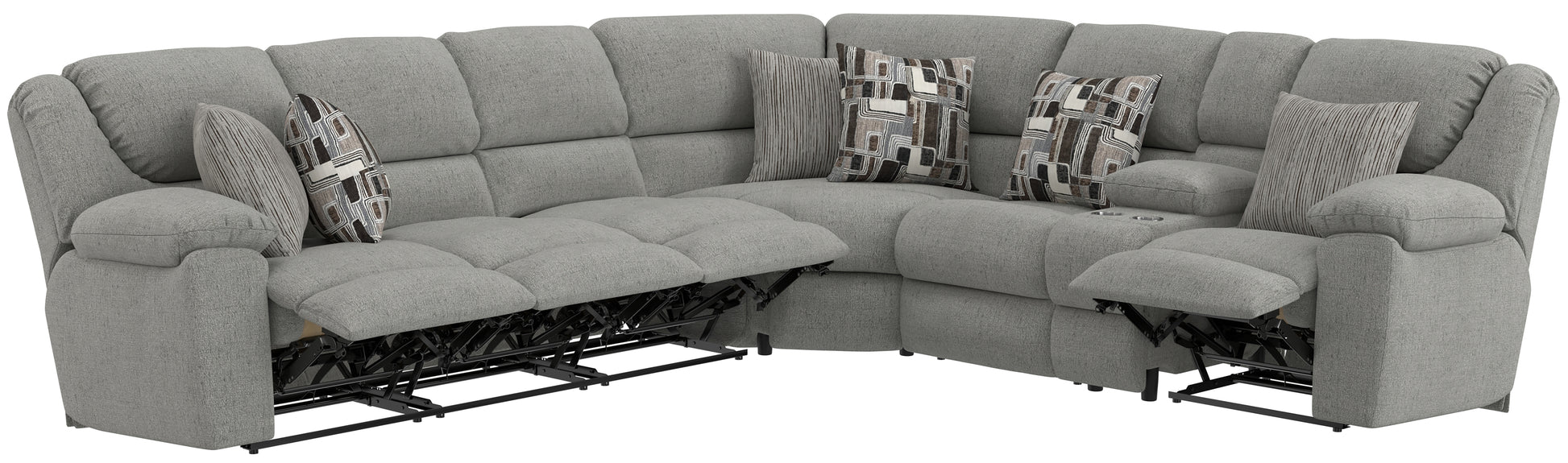 Lowell 3-Piece Reclining Sectional