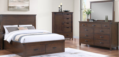 Holmes Edge 3-Piece Queen Storage Bedroom Set