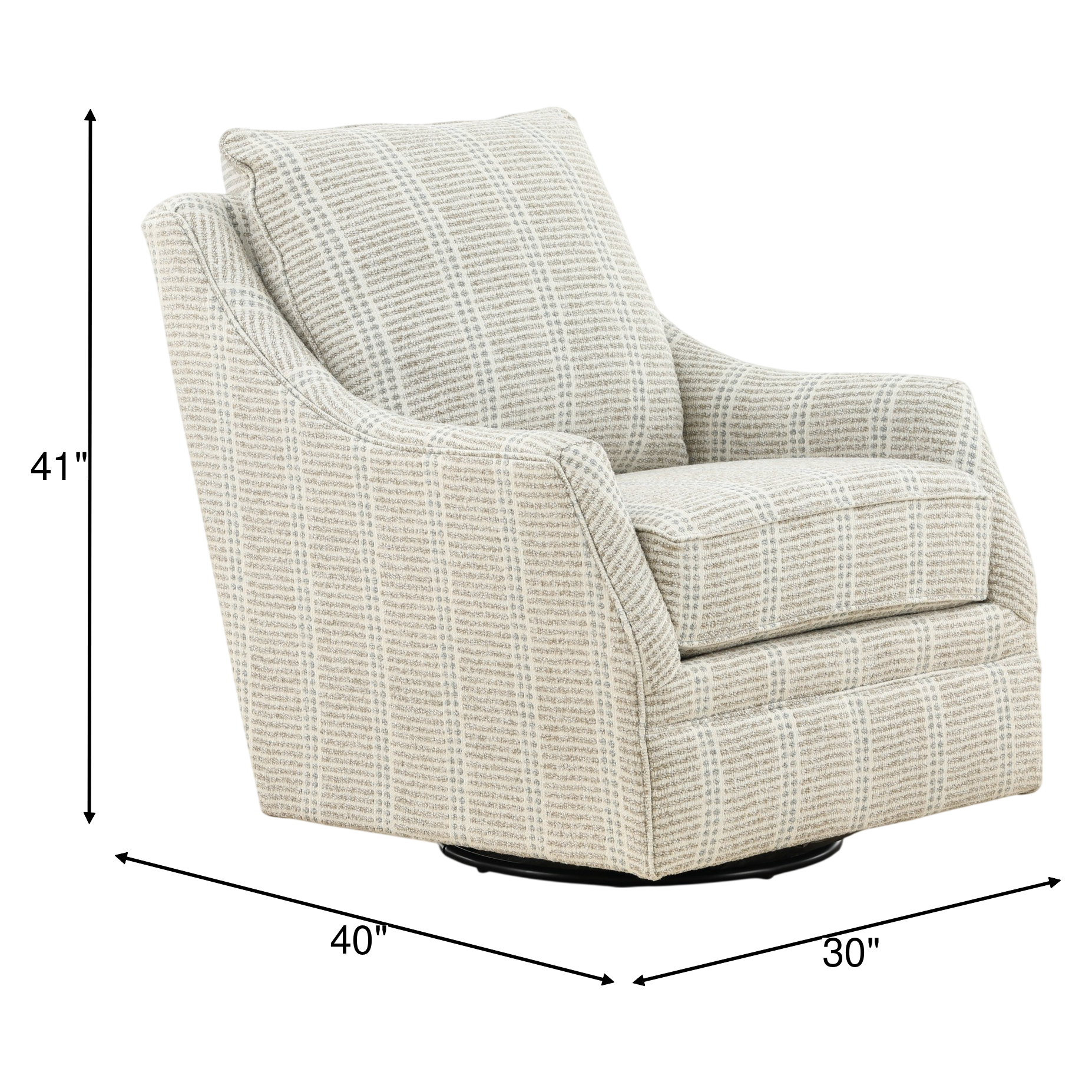 Nessa Swivel Glider