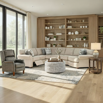 Wentworth Leather Push Back Recliner