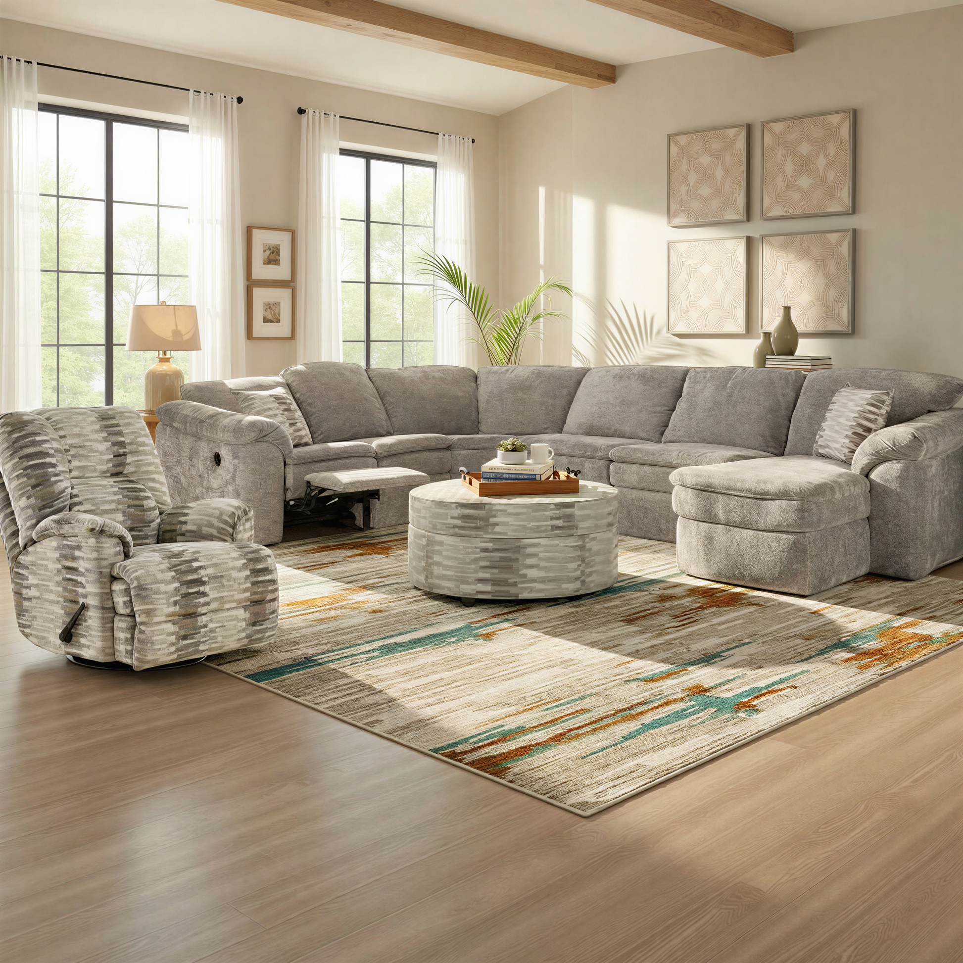 Shoreham 5-Piece Reclining Sectional