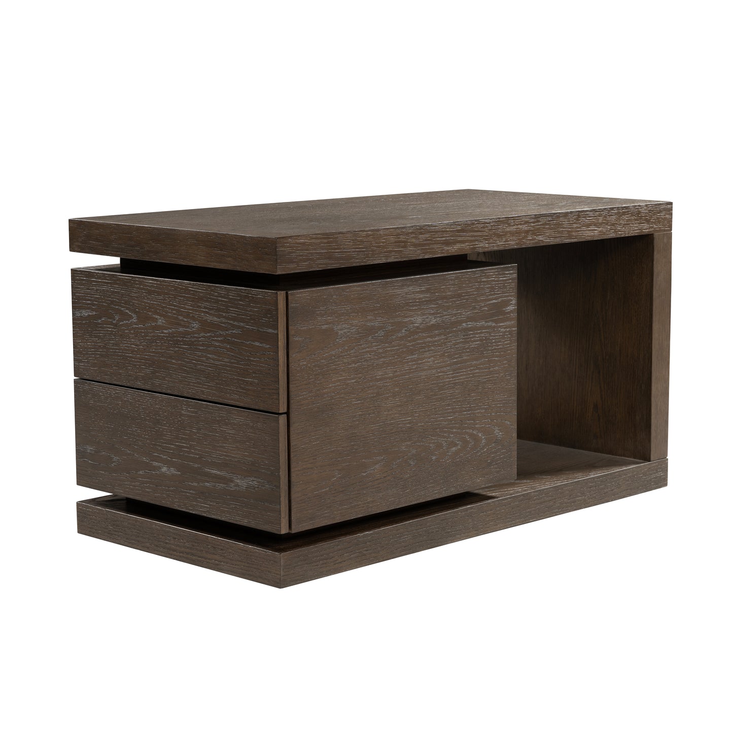 Flexsteel Athens 2-Drawer End Table