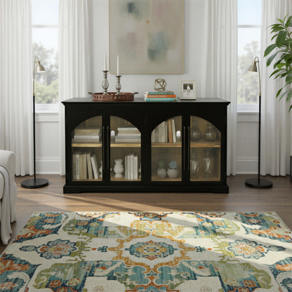 Ella Four Door Accent Cabinet