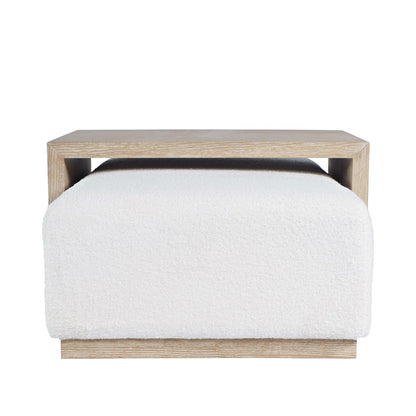Boone Castered Cocktail Ottoman with Table