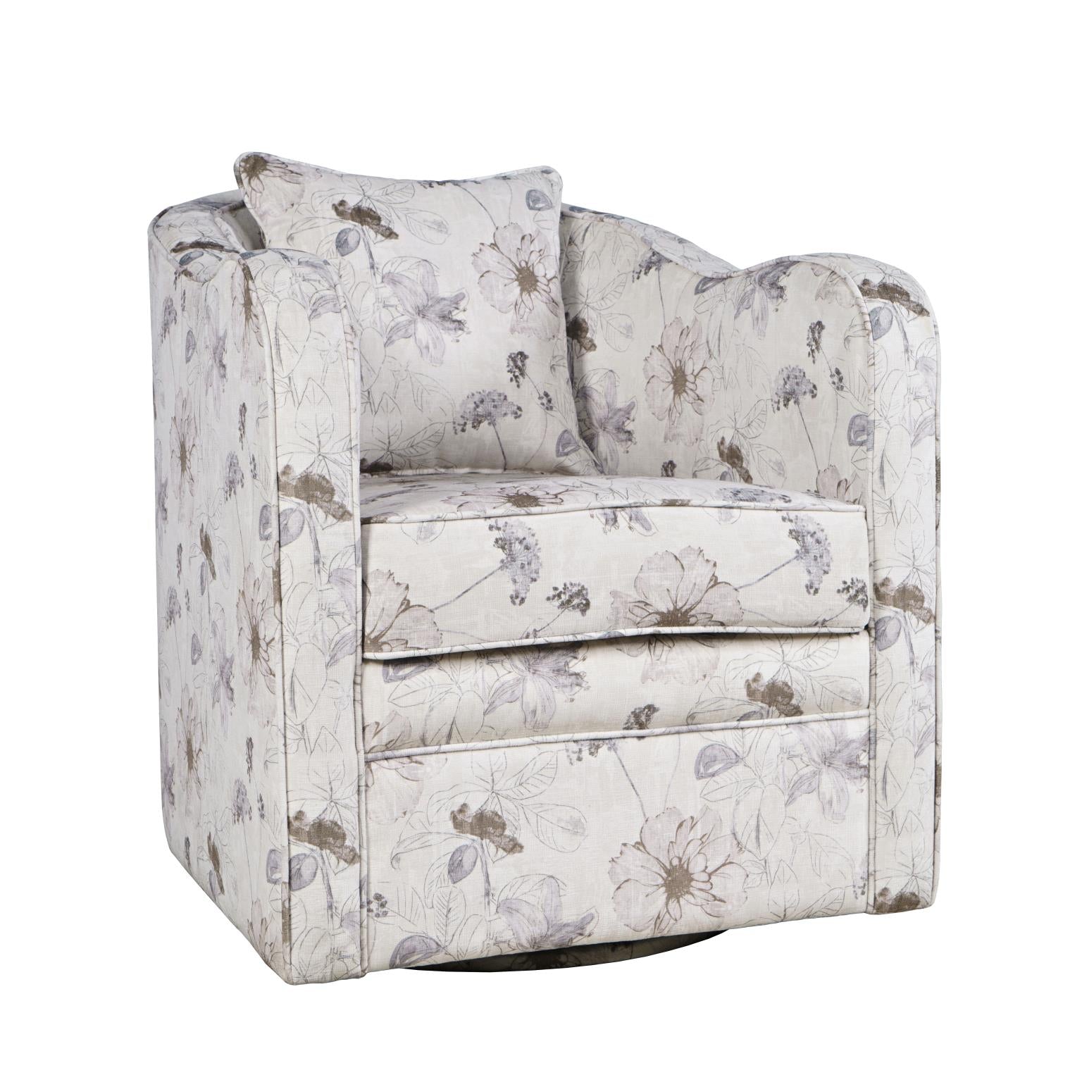 Flora Swivel Accent Chair