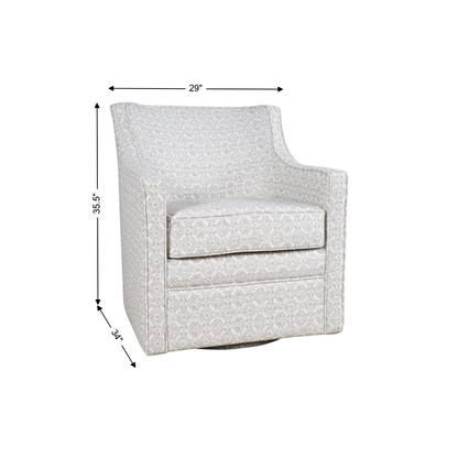 Camellia Swivel Accent Chair