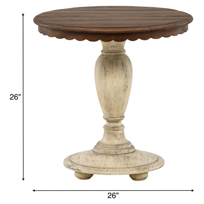 Rustic Roots Accent Table