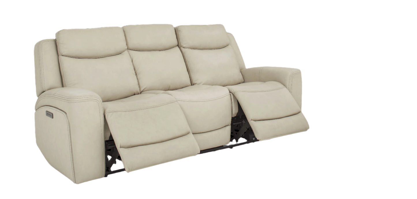 Davidson Power Reclining Leather Sofa
