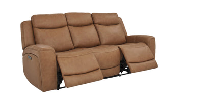 Davidson Power Reclining Leather Sofa