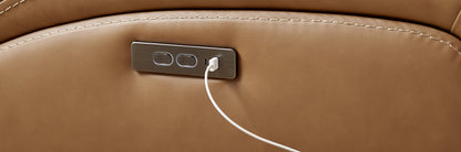 Davidson Power Reclining Leather Sofa